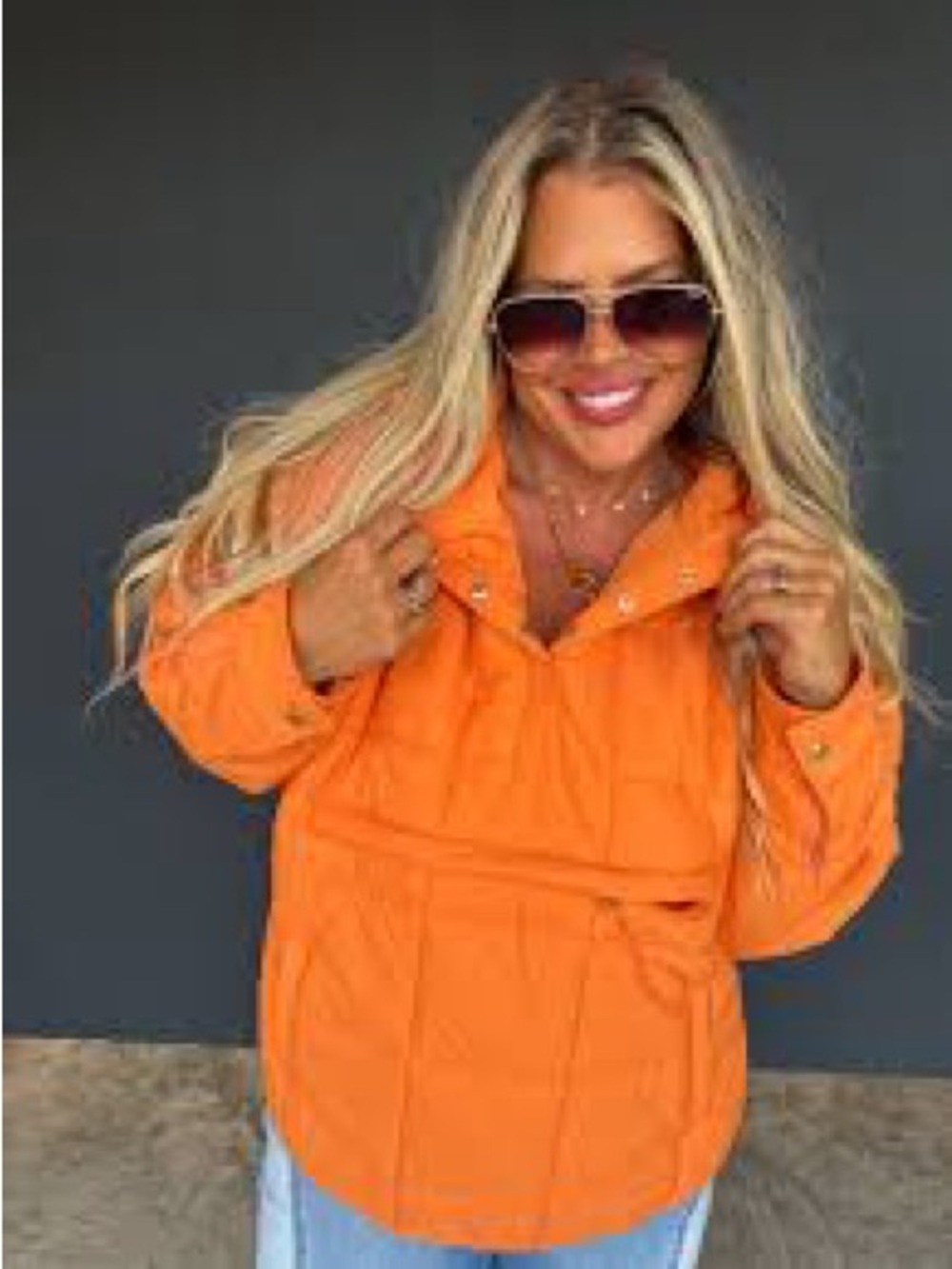 NWT Blakeley Payton Puffer Jacket in Orange